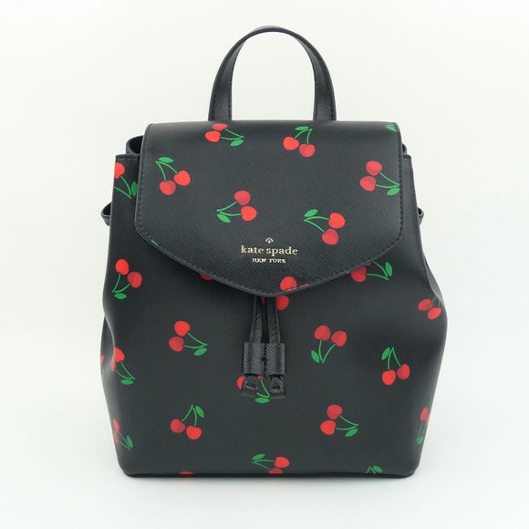 kate spade Bags Kate Spade Lizzie Tossed Cherry Print Medium Flap